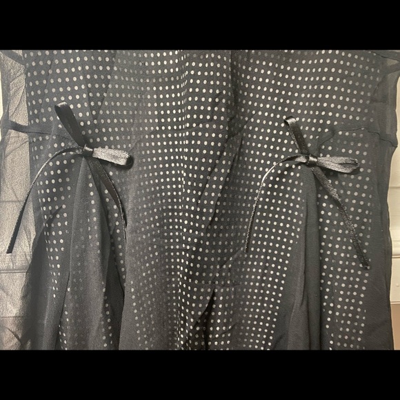 LAUNDRY by SHELLI SEGAL PETITES Black Dress size6 - Picture 5 of 13